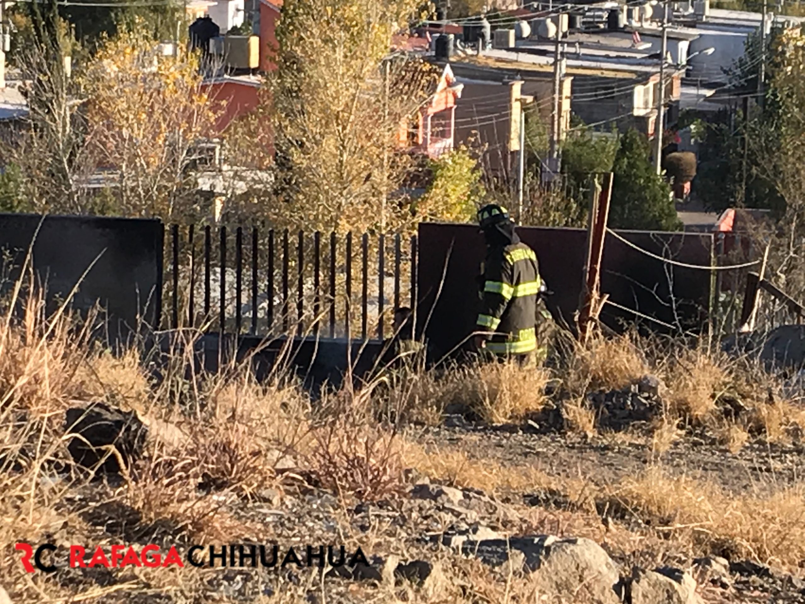 Muere mujer tras incendio de jacal en la colonia Cerro Grande