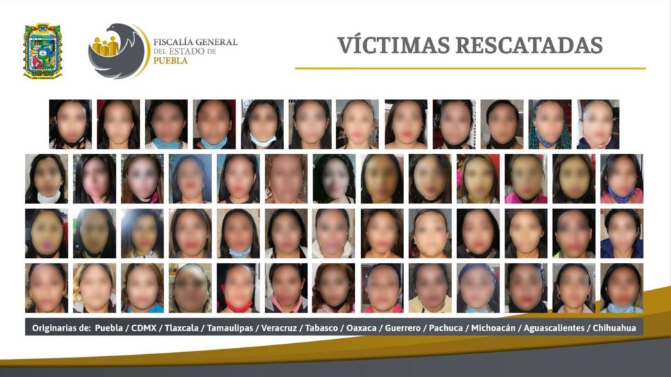 Rescatan a mujeres victimas de explotación sexual en puebla