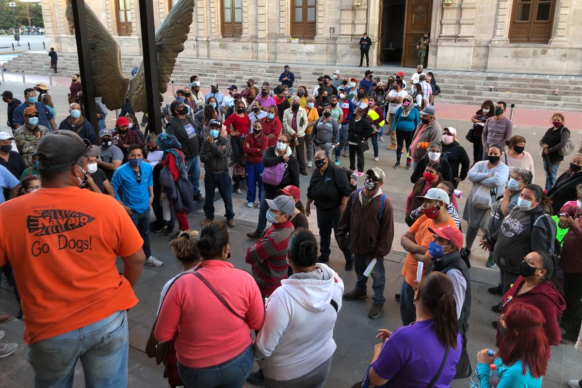 Pese a manifestación, tianguistas no podrán trabajar