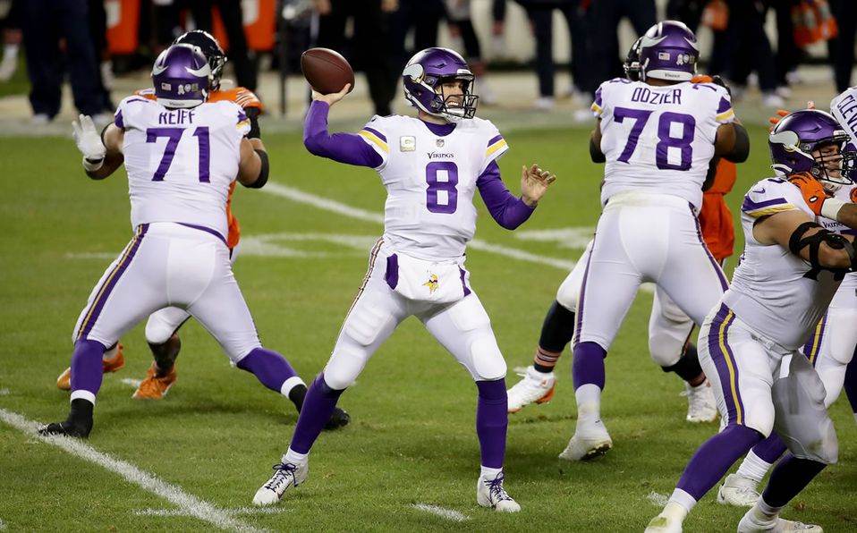 Vikings vence de visita a los Bears; Kirk Cousins gana su primer juego en ‘prime time’