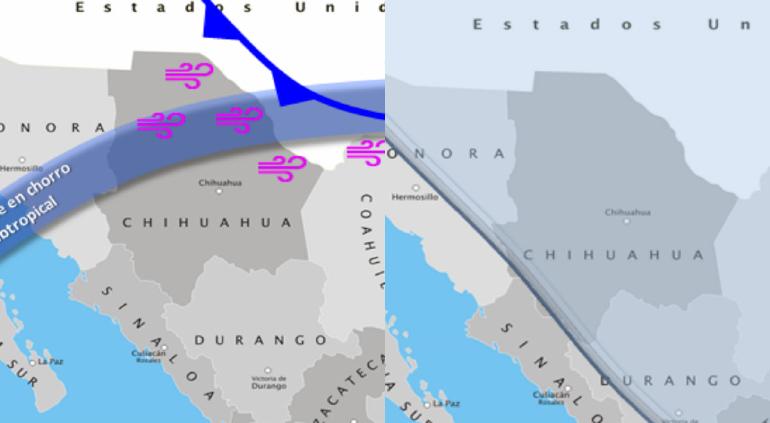 Cubrirá masa de aire frío al estado