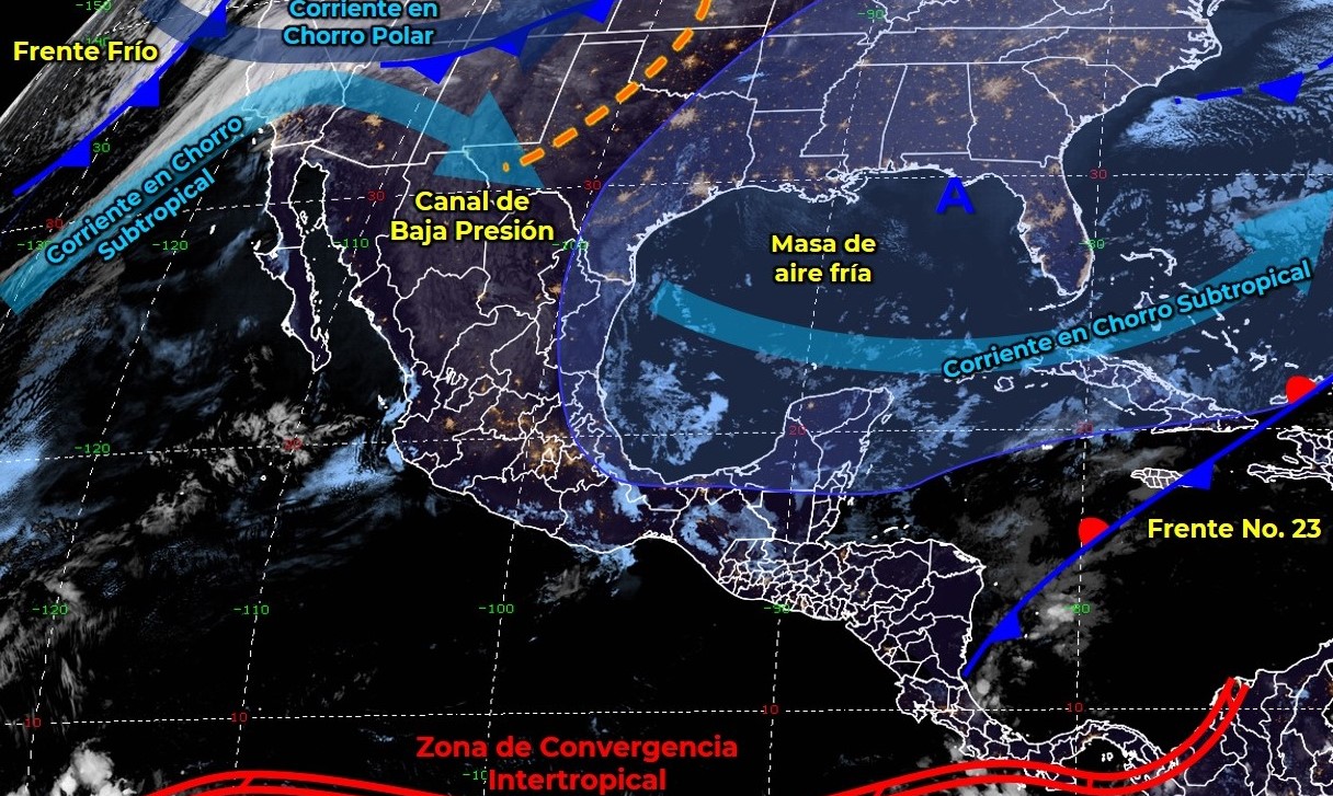 Domingo cálido; en la noche entrará nuevo frente frío