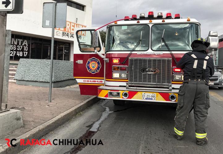 Reporte de incendio genera movilización en edificio abandonado