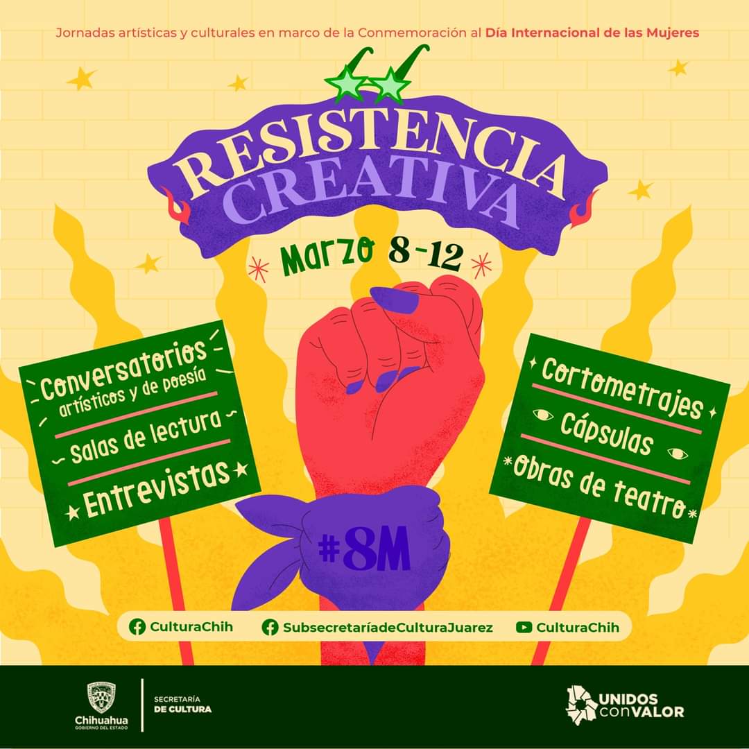 Arrancan Jornadas “Resistencia Creativa”