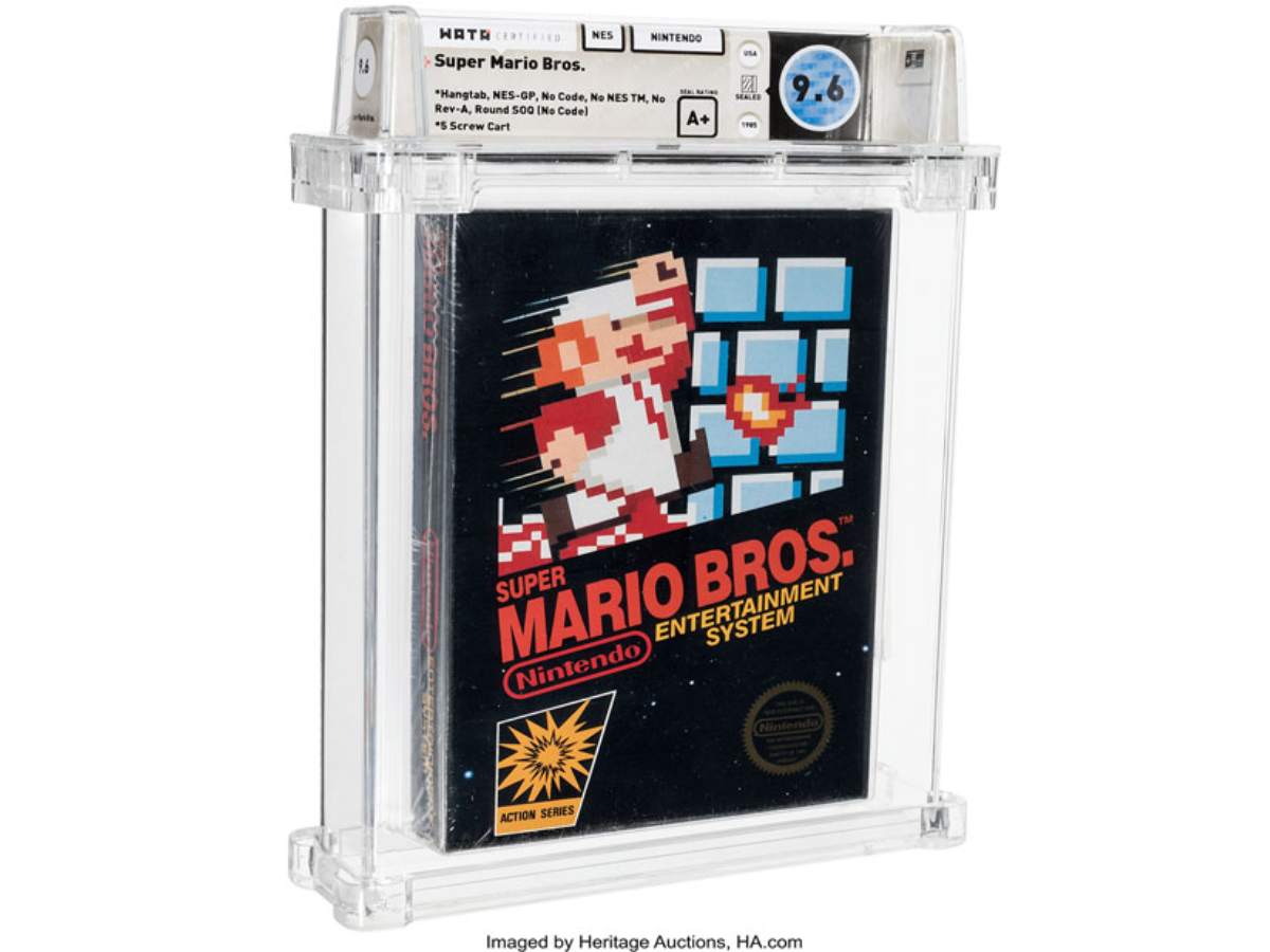 Vendieron cassette de Mario Bros en 660 mil dólares