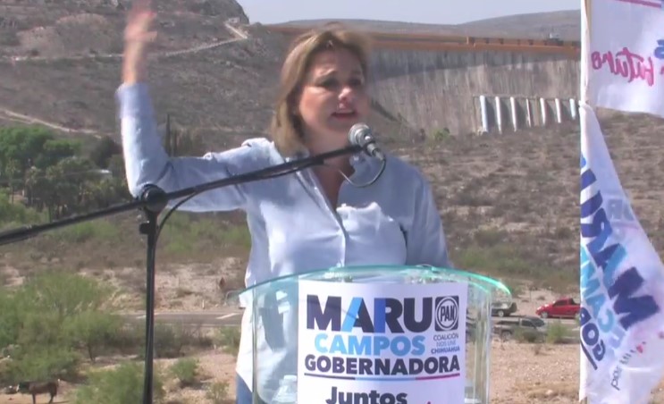 Comienza Maru Campos campaña en Presa La Boquilla