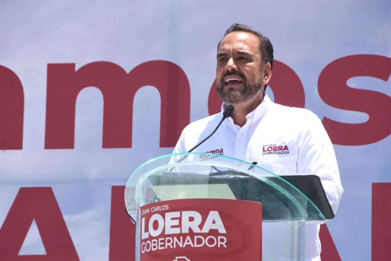 Pide Loera voto a priístas y panista que fueron traicionados