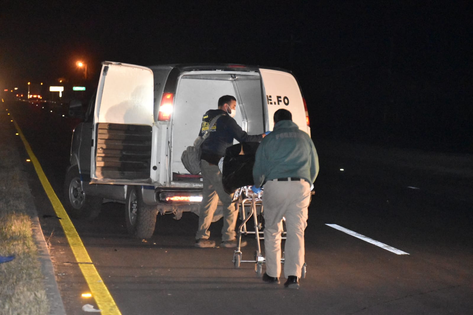 Murió adulto mayor atropellado en la carretera a Cuauhtémoc