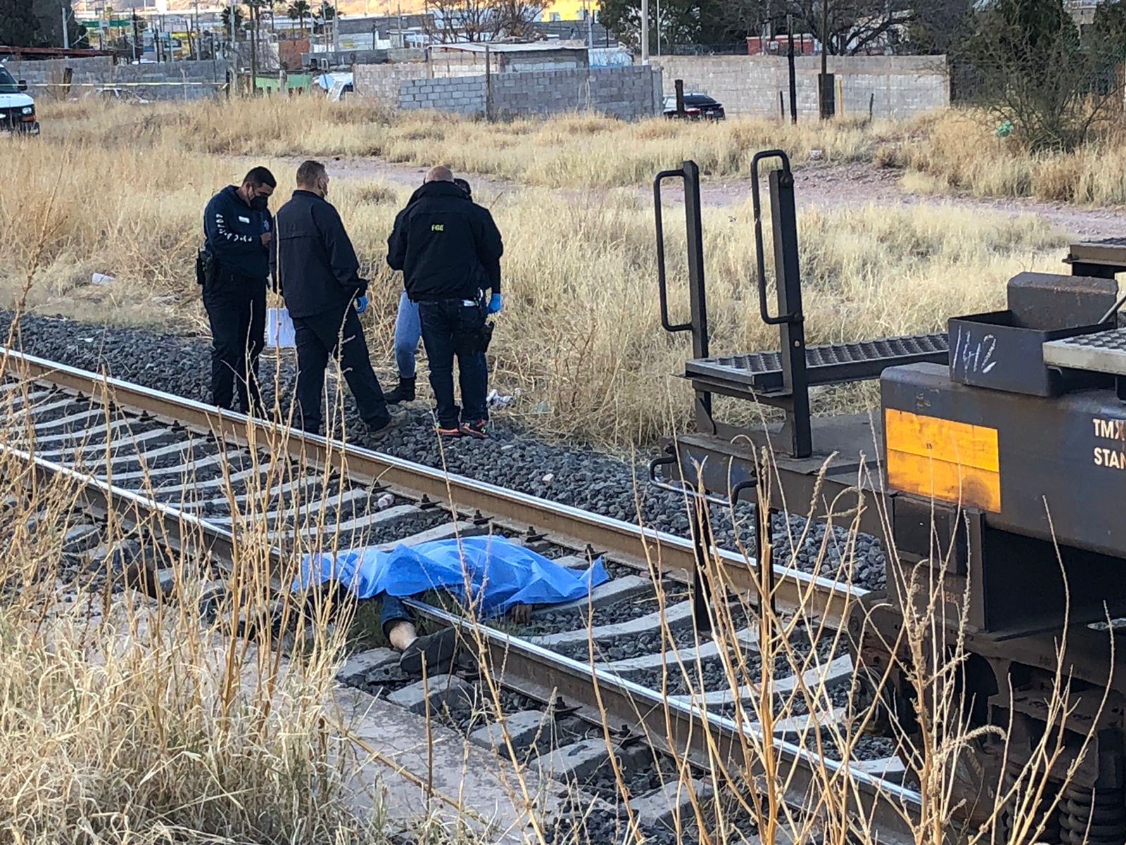 Murió atropellado por el tren cerca del Toledano