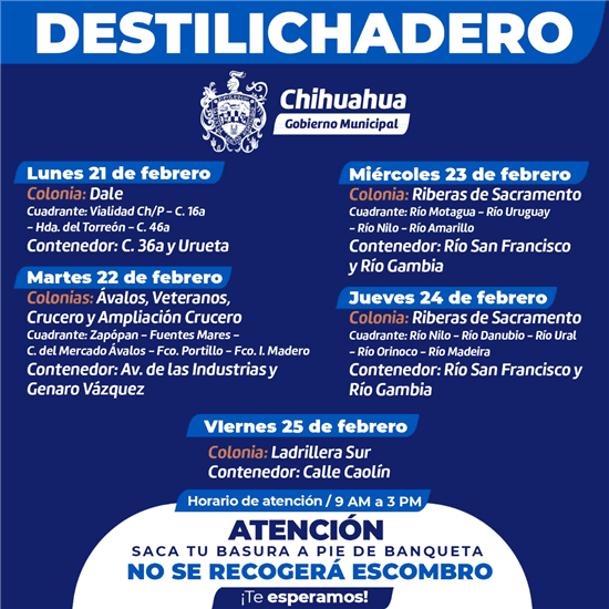 Conoce la programación del Destilichadero de esta semana