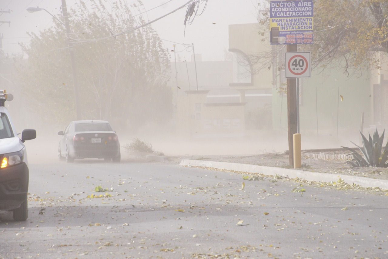 Protección Civil de Ciudad Juárez atendió solo dos reportes de emergencia relacionados con la ráfagas de viento