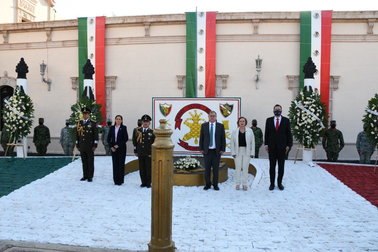 Conmemoran autoridades el CLXXV Aniversario de la Gesta Heroica de los Niños Héroes