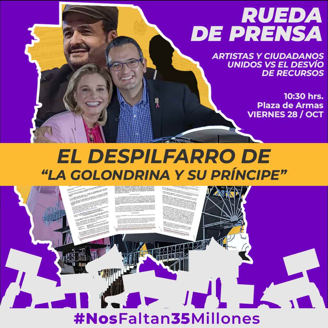 LA GOLONDRINA Y EL PRINCIPE. . . NOS FALTAN 35 MILLONES. . .