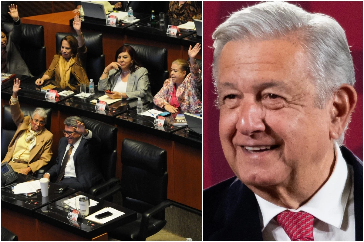 AMLO agradece al Senado confianza en Fuerzas Armadas para garantizar seguridad pública