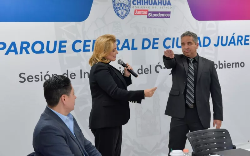 Rinde protesta Rogelio Muñoz como Coordinador del Parque central