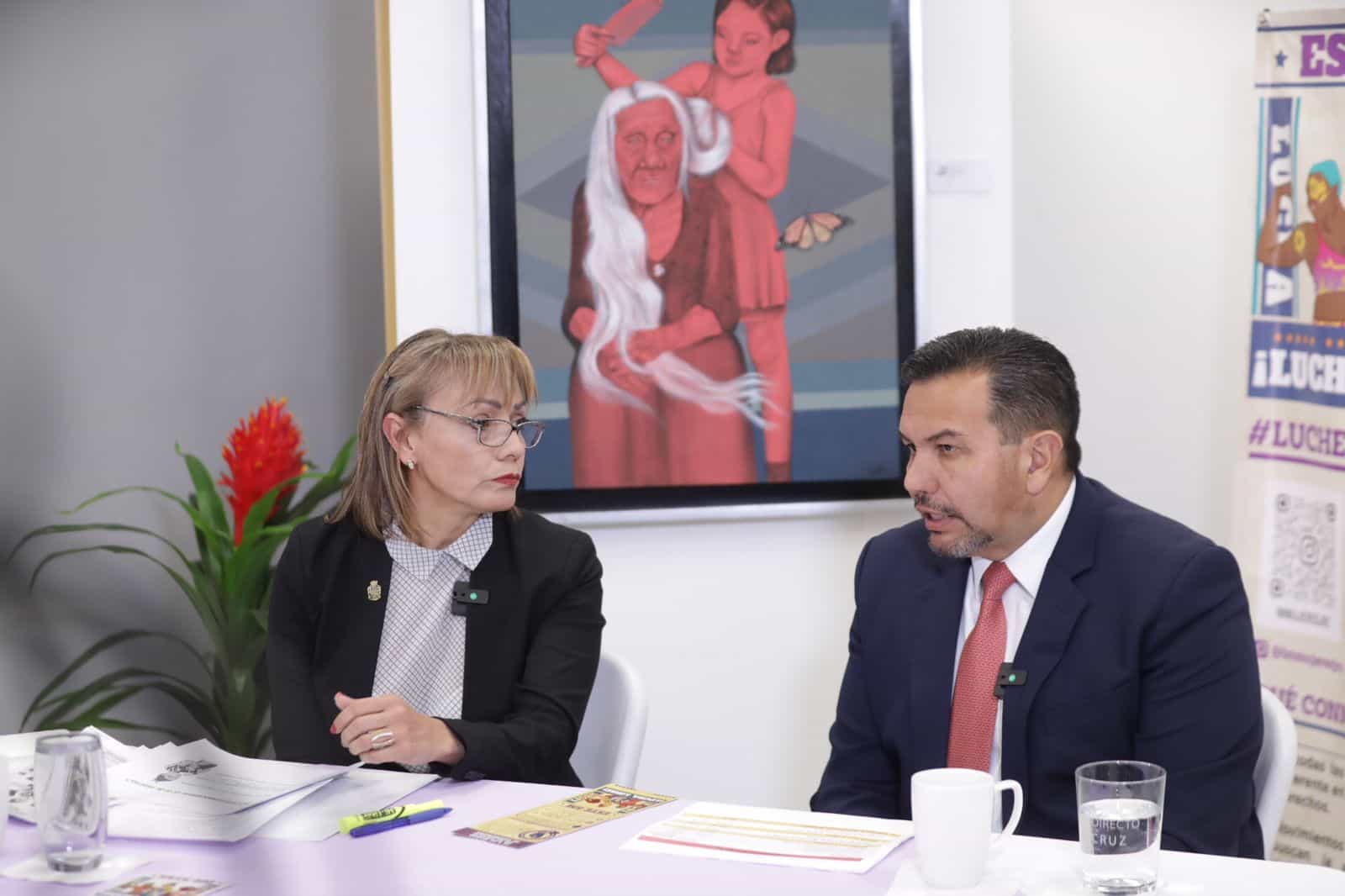 Realizan En Vivo con Cruz en el Instituto Municipal de las Mujeres