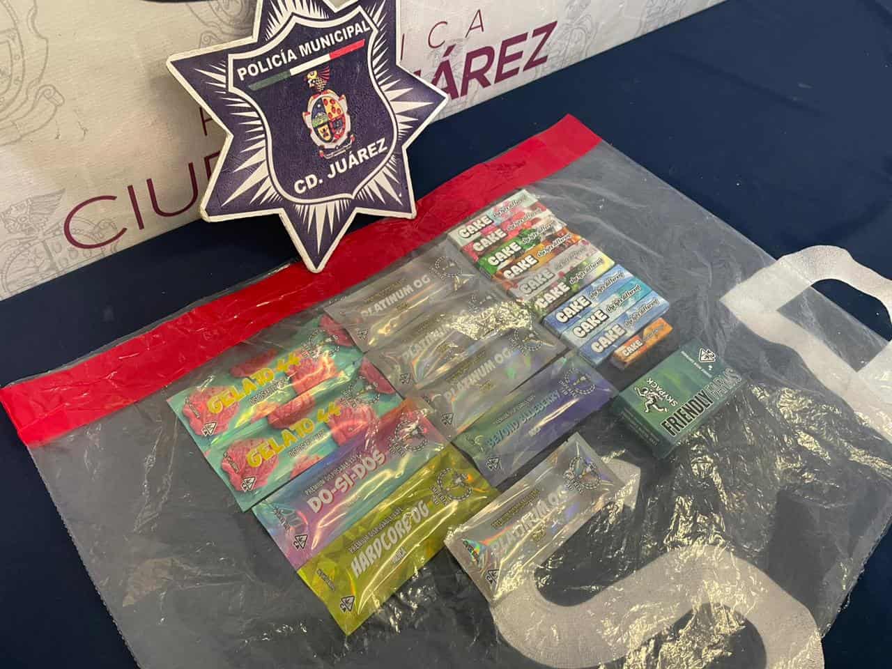 Arrestan en Ciudad Juárez a sujeto en posesión de 20 cartuchos con cannabis para cigarrillos electrónicos