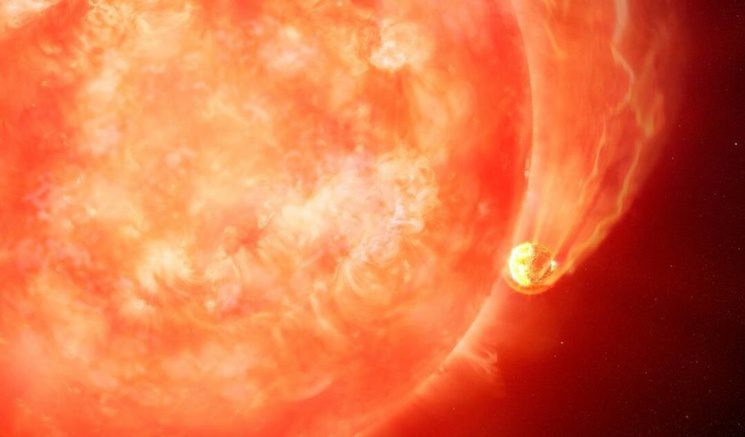 Logran observar en tiempo real cómo una estrella devora un planeta entero