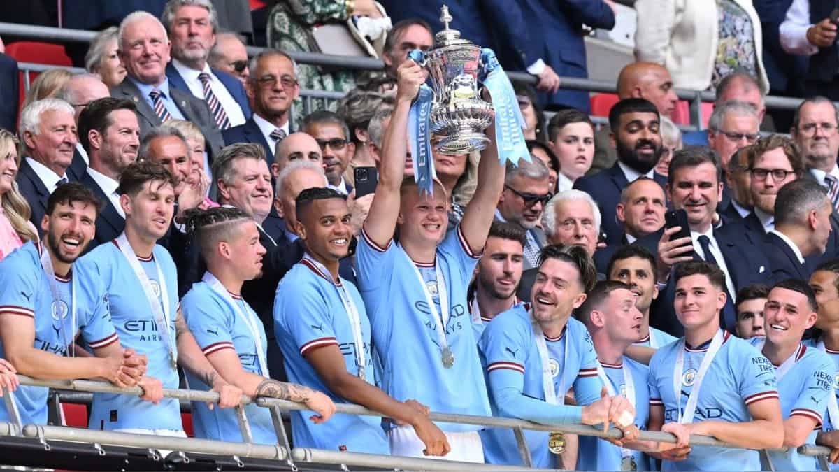 Manchester City es el ‘amo’ del futbol inglés, vence al United y asegura el doblete como Campeón de la Copa FA