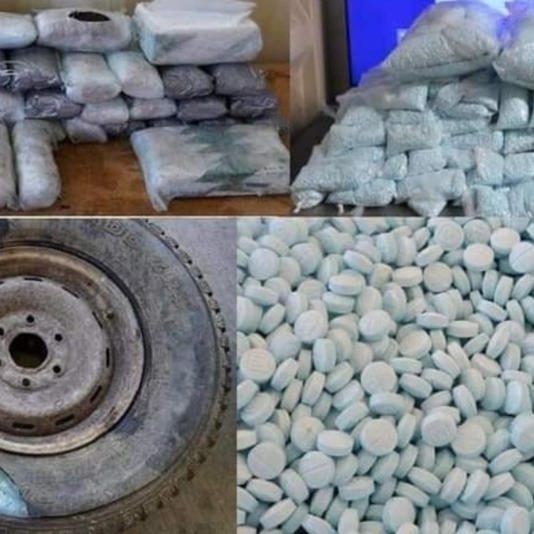 ¡Mega decomiso! Gringos aseguran más de un millón 200 mil pastillas de fentanilo en frontera Sonora-Arizona