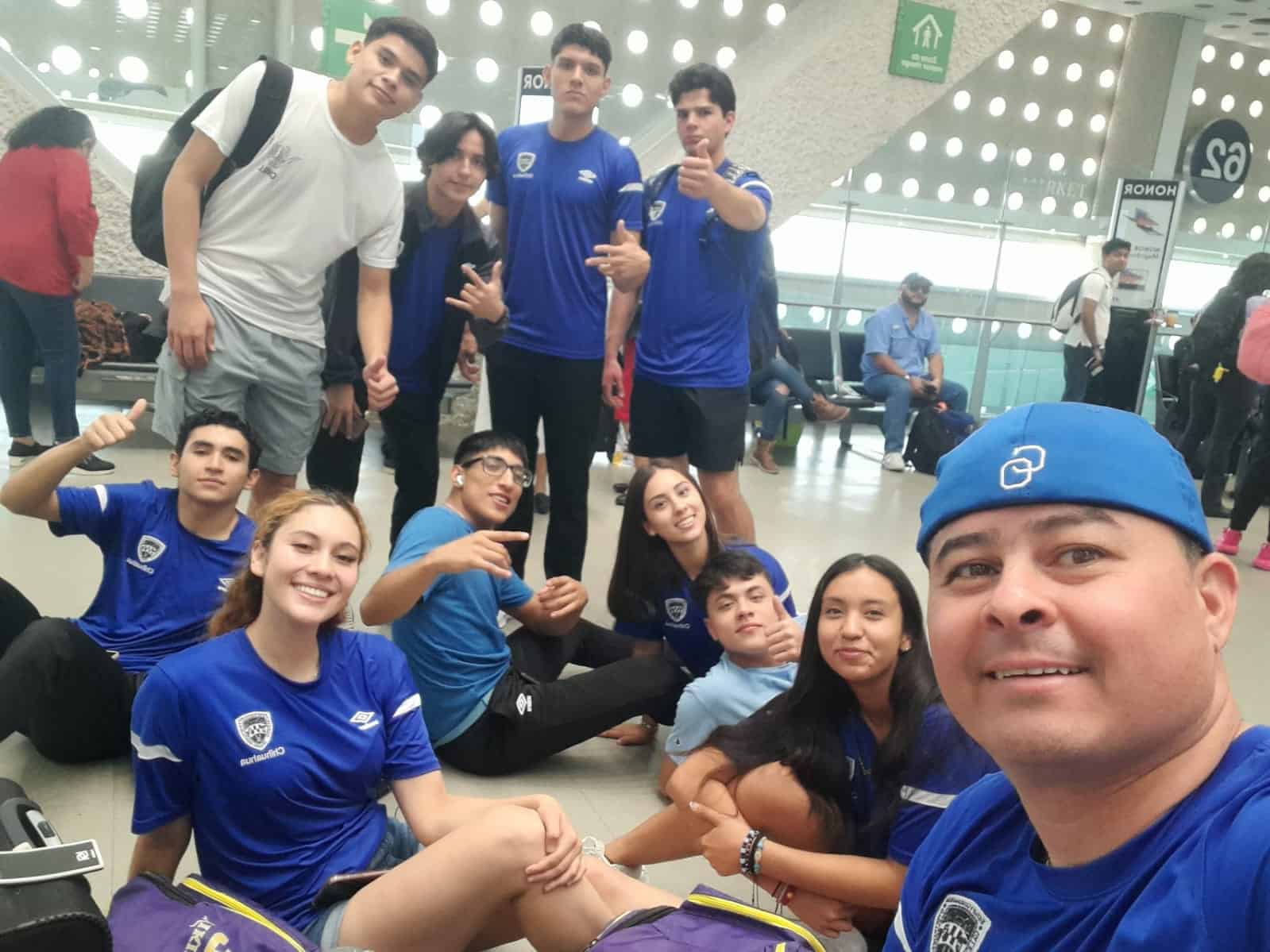 Juarenses de la selección Chihuahua de Basquetbol U-18 salieron al Conade 2023