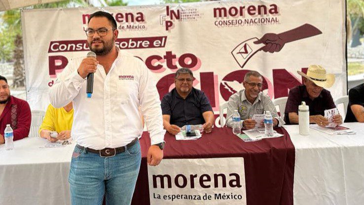 Invita líder de estructura morenista a foros del Proyecto de Nación