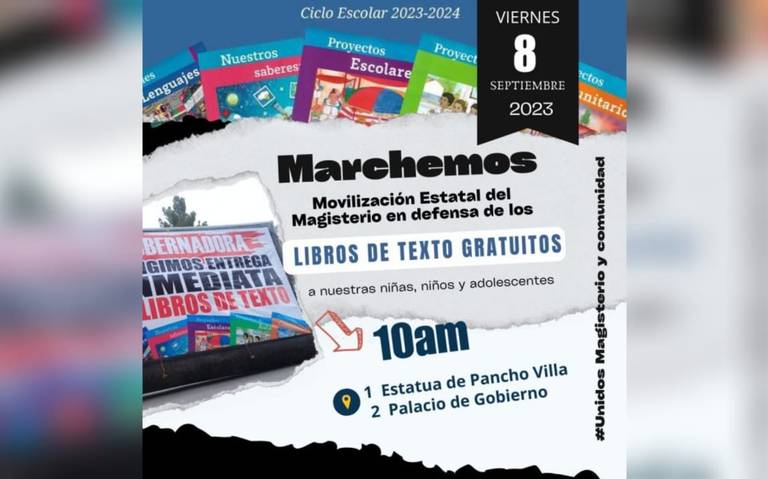 HOY OTRA MARCHA PARA DEFENDER LOS LIBROS DE TEXTO. . . SE VIENE REFORMA CONTRA LA EDUCACIÓN PRIVADA DE CHIHUAHUA. . . CLAUDIA VS XÓCHITL, QUIEN GANA EN REDES. . .