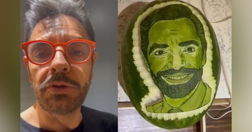 Eugenio Derbez es “detenido” en el aeropuerto de Nueva York por culpa de una sandía