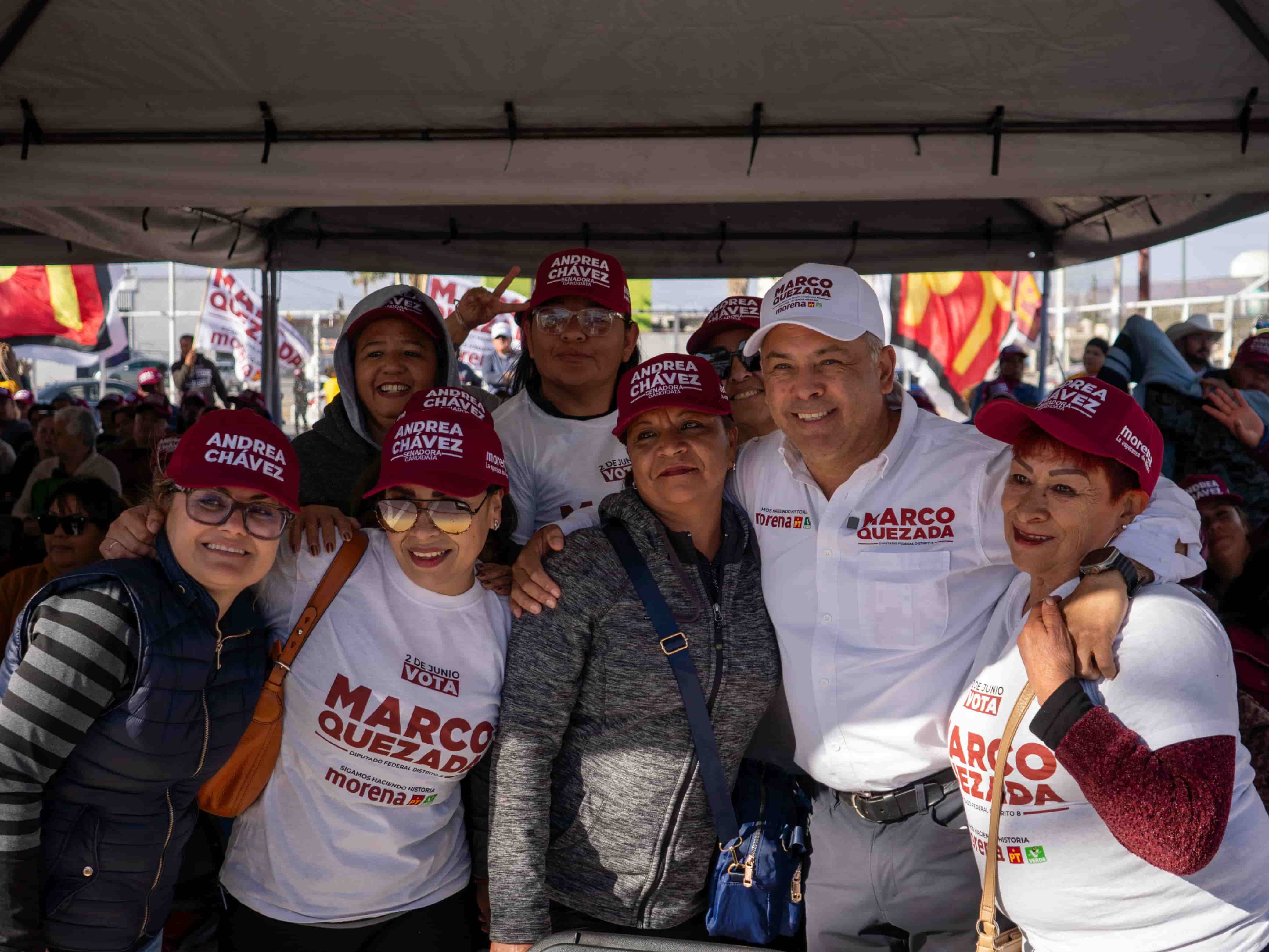 Circula audio de Marco Quezada; “Así vamos a ganar, con más diferencia verán”