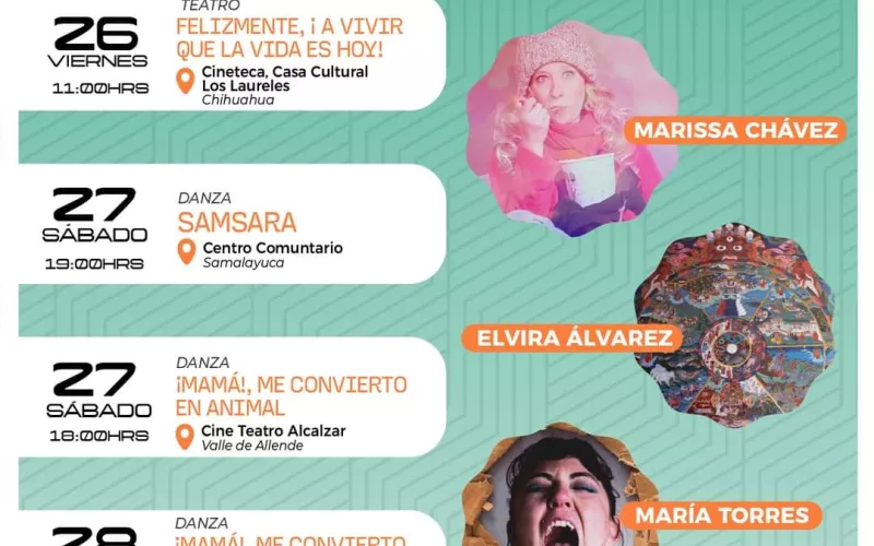 Arranca Jornada de Creadores Pecda con espectáculos de teatro y danza