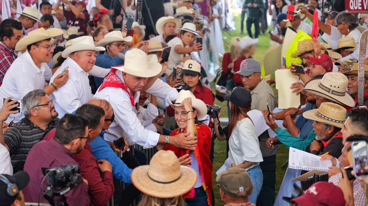 Claudia Sheinbaum apoyará al campo y a los agricultores: Morena