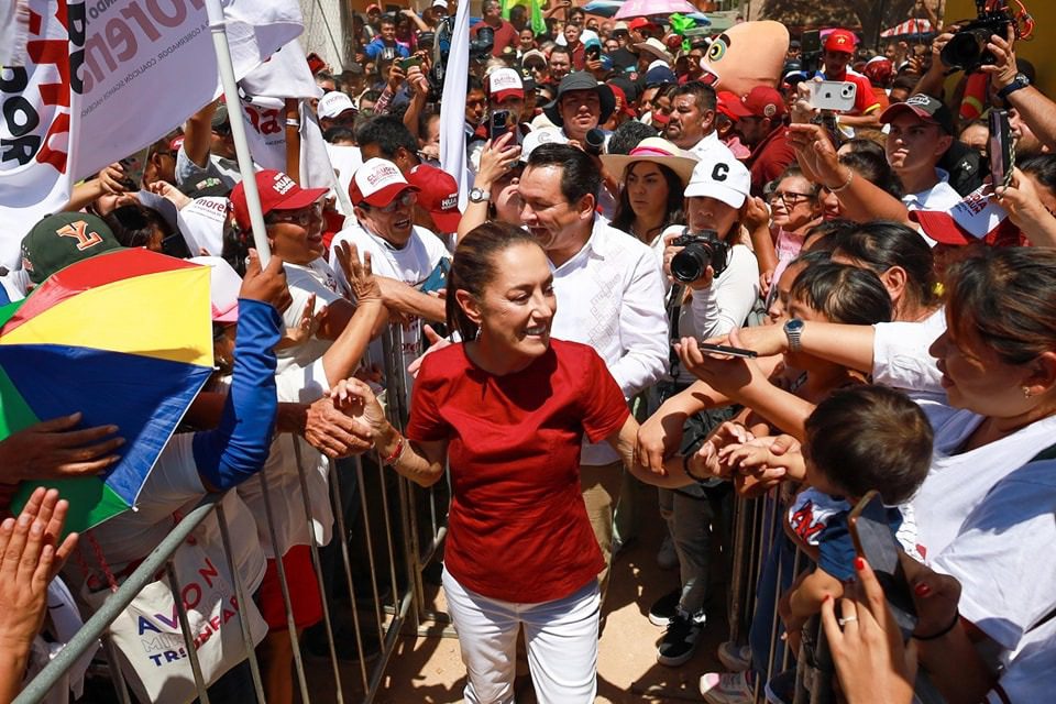 SHEINBAUM EN LA CAPITAL. . . MARGARITA ZAVALA EN TIERRAS PARRALENSES. . . GRILLA MAGISTERIAL . . .