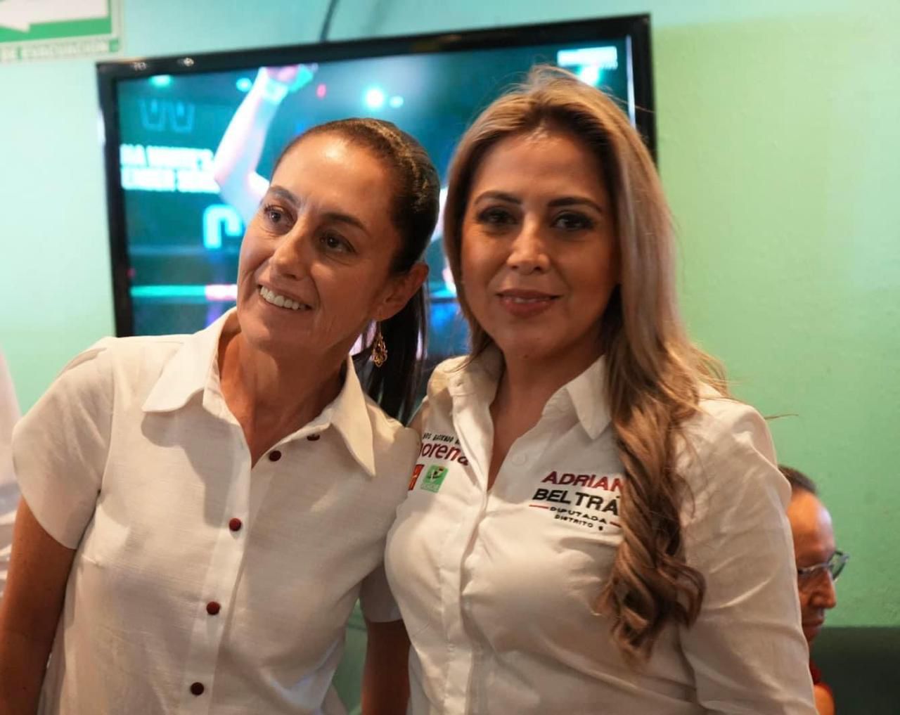 Invita Adriana Beltrán al cierre de campaña de Claudia Sheinbaum