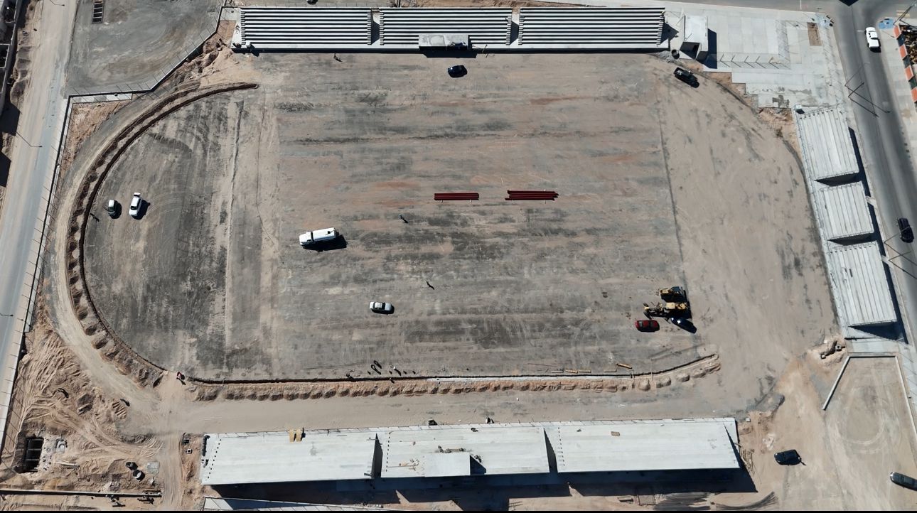 Al 80% construcción del Estadio 8 de diciembre de Ciudad Juárez