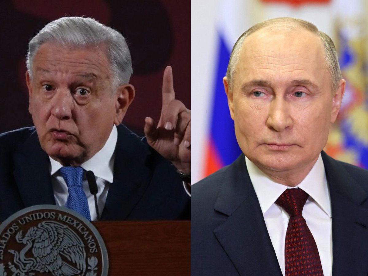 Si Putin viene a México no será detenido: aclara AMLO a Ucrania