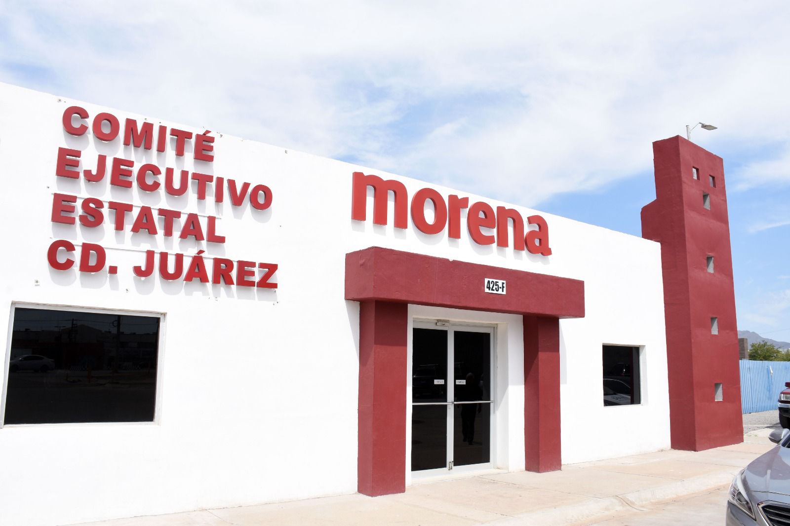 Corazón de Morena es Juárez, Brighite Granados inaugura sede del partido