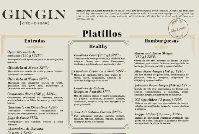 ¿Cuánto cuesta comer en Gin Gin? | El restaurante de CDMX donde casi detienen a Javier Corral