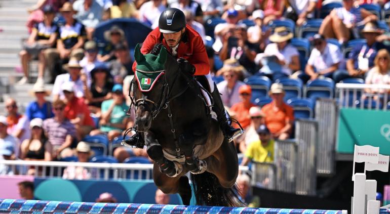 Andrés Azcárraga avanza a la final de salto ecuestre en los Juegos Olímpicos de París 2024