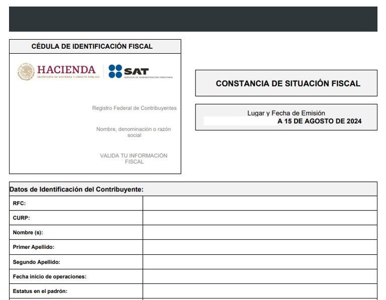 ¿Todavía necesitas la Constancia de Situación Fiscal en septiembre 2024?