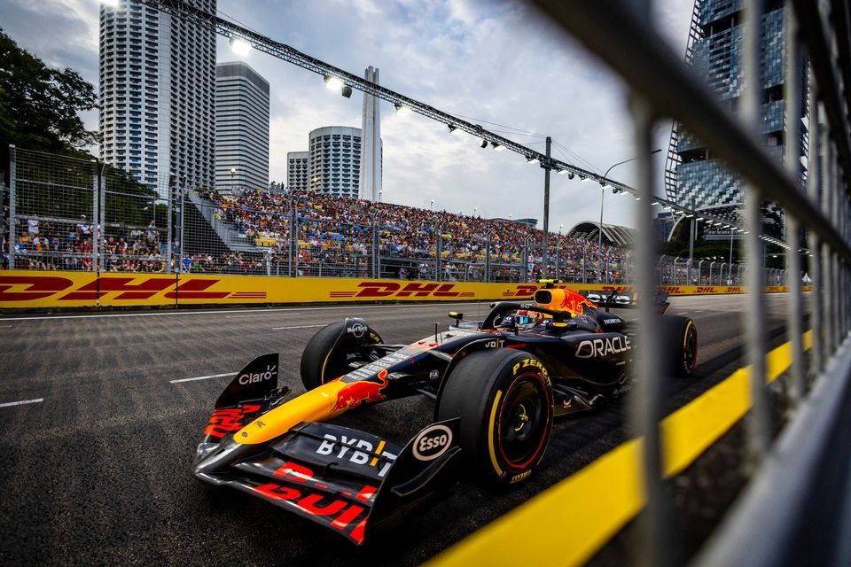 Checo Pérez queda fuera en Q2 del GP de Singapur