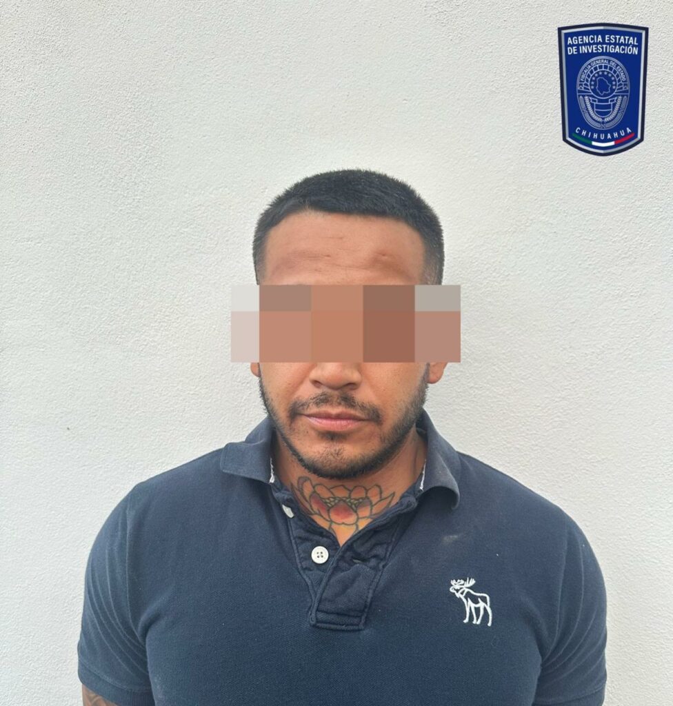 En operativo encubierto arresta AEI Norte a presunto extorsionador de comerciantes en Cd. Juárez