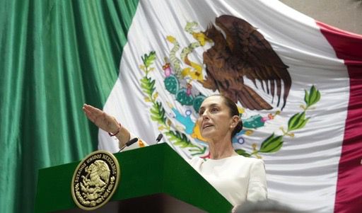 “Hoy llegamos las mujeres a conducir los destinos de nuestra hermosa nación”: Presidenta Claudia Sheinbaum