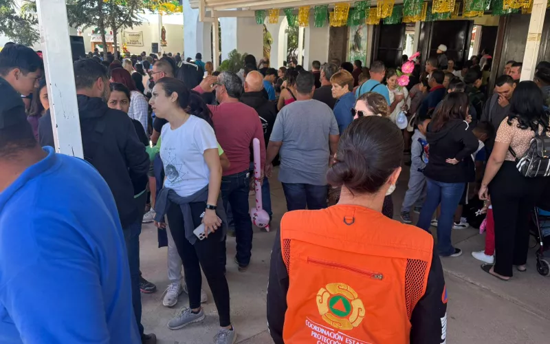 Registró Protección Civil Estatal 13 mil visitantes a capilla de San Judas Tadeo