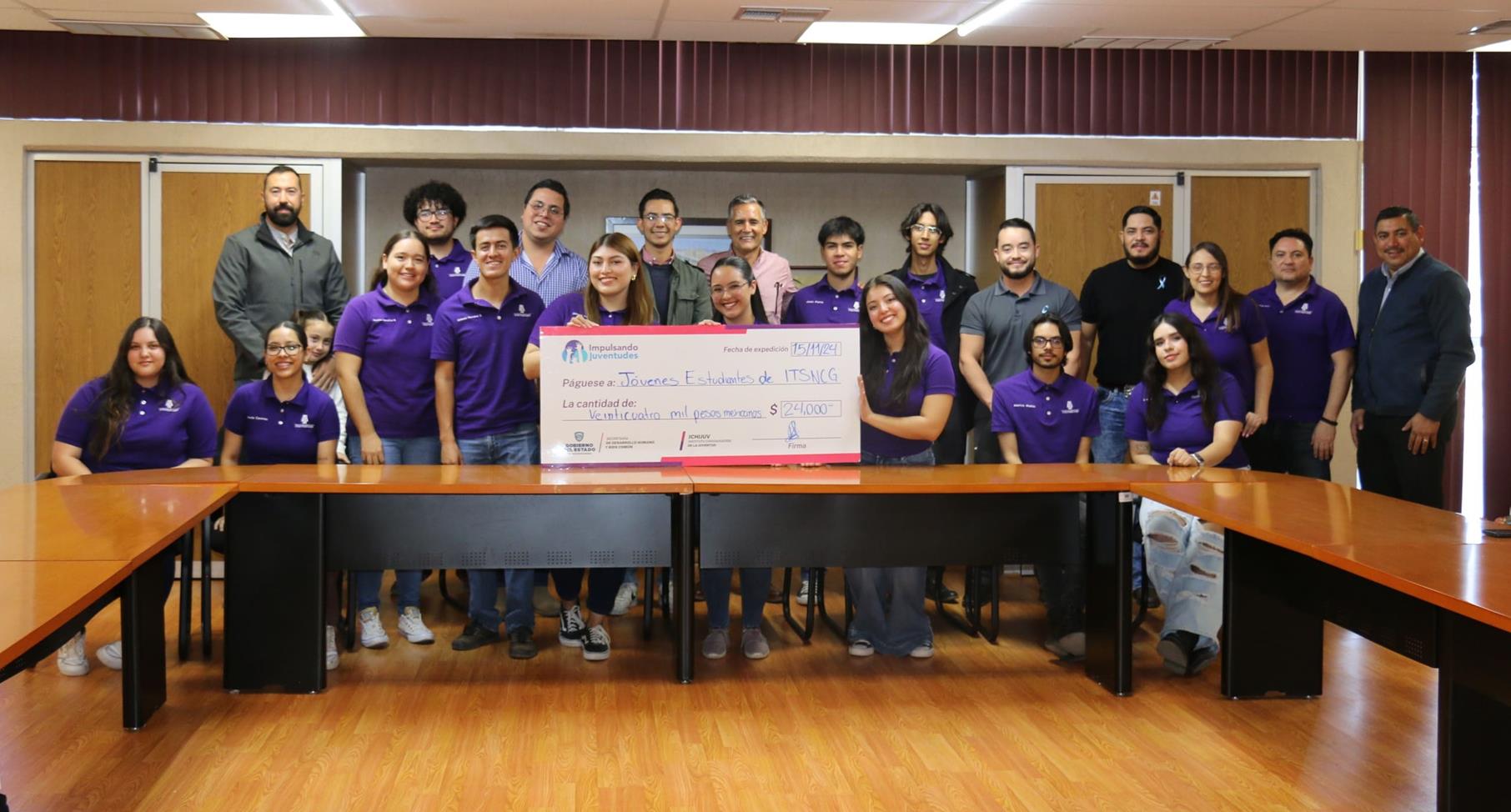 Apoya Ichijuv a estudiantes del Tecnológico de NCG para participar en concurso nacional de innovación