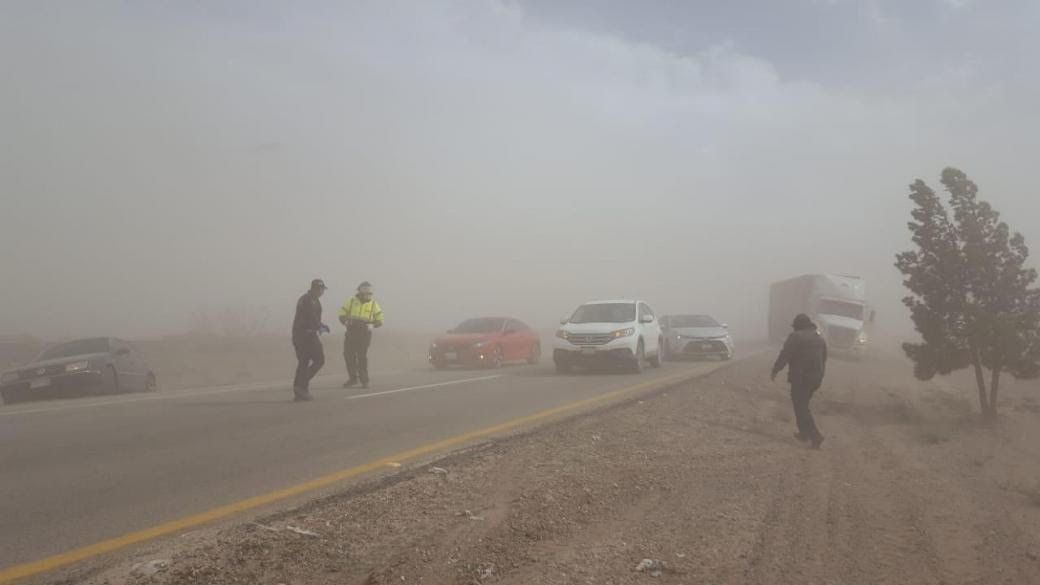 Advierte CEPC rachas de viento y tolvaneras por ingreso del frente frío número 9