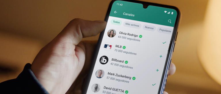 WhatsApp agrega nuevo botón para las fotos y videos