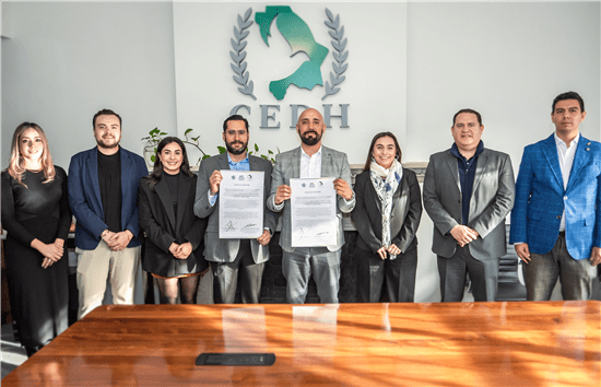 Firma Municipio convenio con la Comisión Estatal de los Derechos Humanos