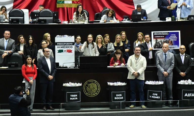 Diputados aprueban presupuesto de 9.3 billones para 2025