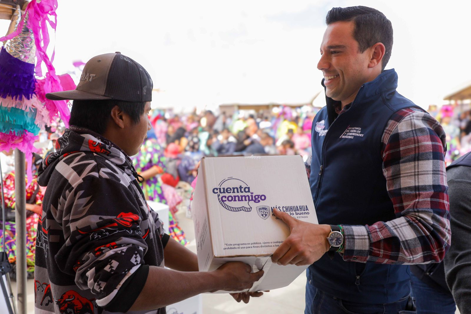 Entregan apoyos del programa “Juntos por Nuestra Identidad” a comunidades indígenas urbanas y rurales