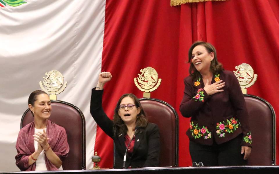 Acude Sheinbaum a toma de protesta de Rocío Nahle en Veracruz